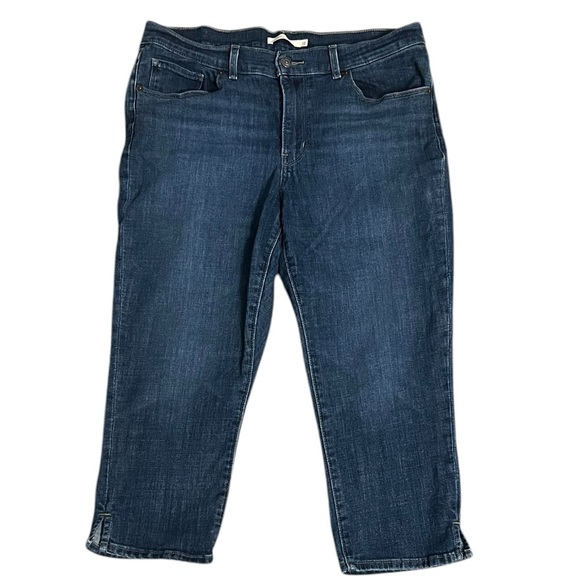 Levi's Denim - Levi's Blue Ankle & Cropped Jeans Size 12